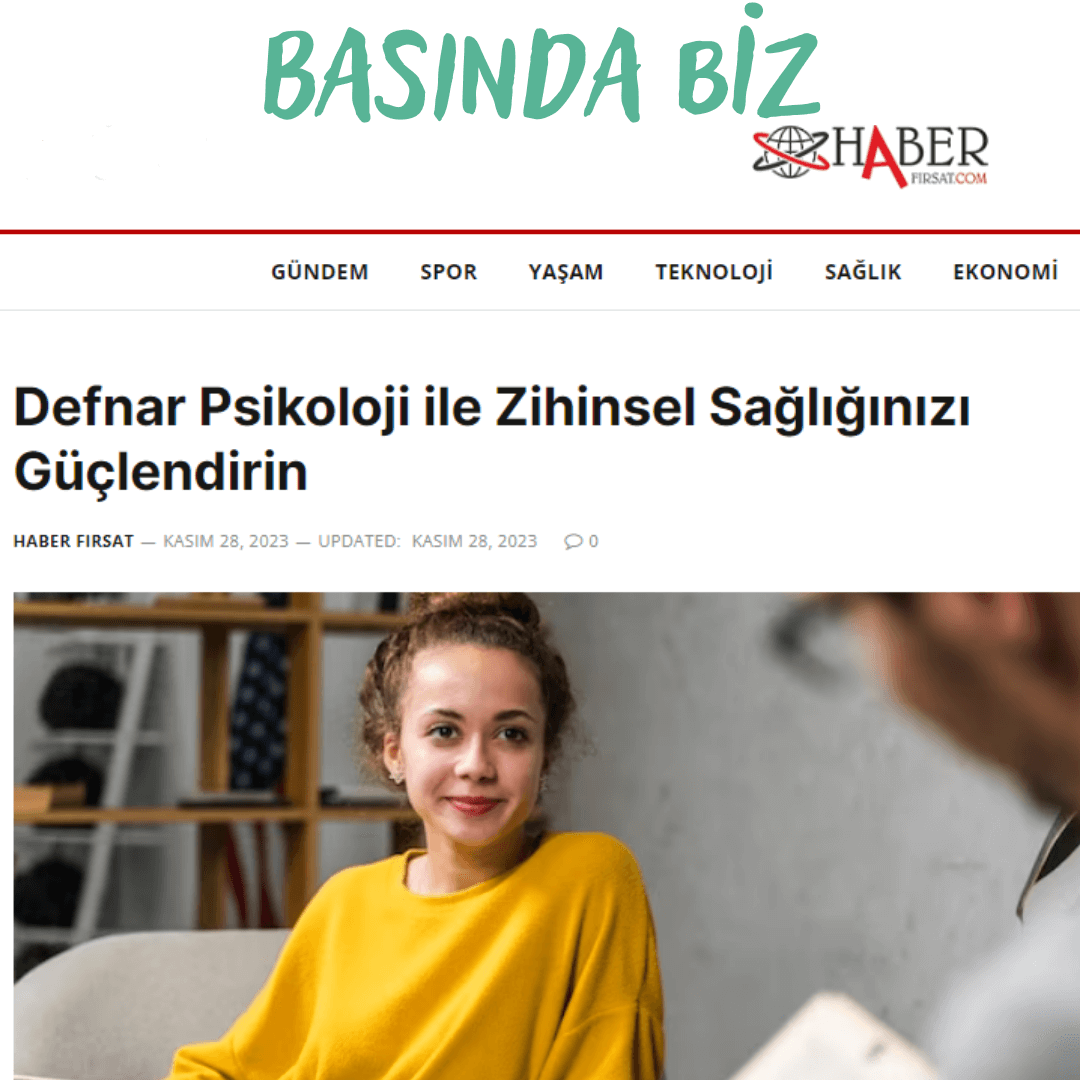 Haber Sitesi - Defnar Psikoloji ile Zihinsel Sağlığınızı Güçlendirin