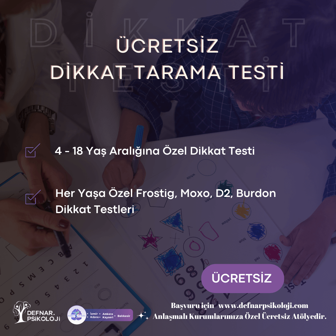 Ücretsiz Dikkat Testi